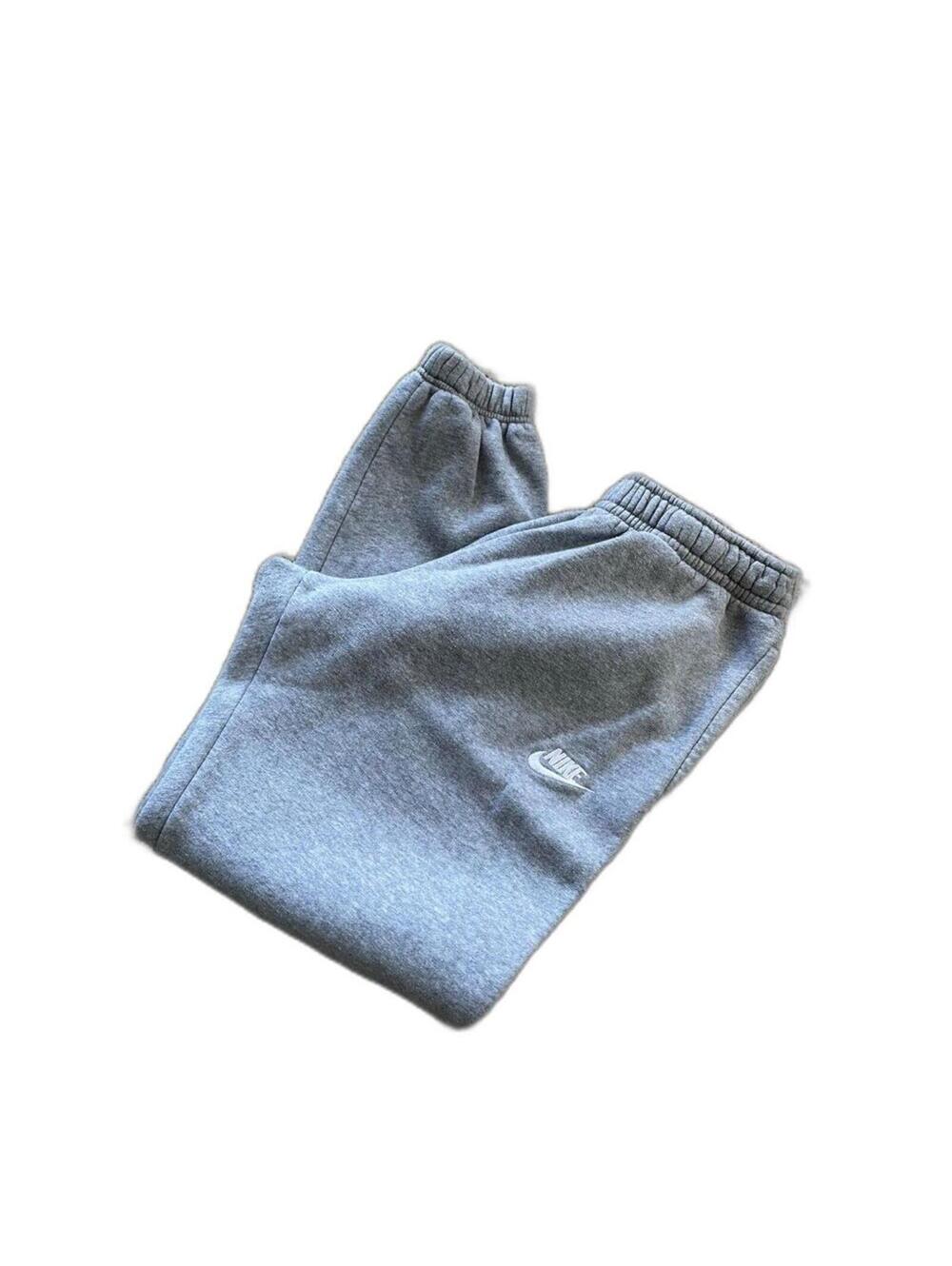 Men's Nike Sportswear Club Fleece jogger pants heather gray M Medium